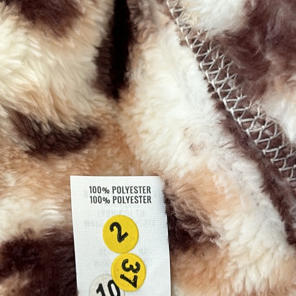AERIE Super Soft NWT Leopard Print Bathrobe size XS/S has belt and pockets - Picture 5 of 5